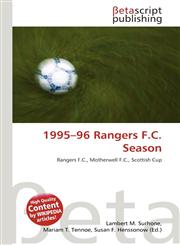 1995-96 Rangers F.C. Season,613475675X,9786134756754