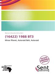 (16422) 1988 BT3,6138564367,9786138564362