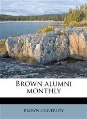 Brown alumni monthly,1174665939,9781174665936