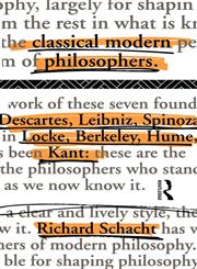 Classical Modern Philosophers,0415065771,9780415065771