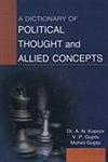 A Dictionary of Political Thought and Allied Concepts 1st Edition,8174874984,9788174874986