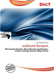 Ssdavid Senjem,6138365585,9786138365587