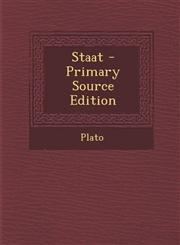 Staat - Primary Source Edition,128742659X,9781287426592