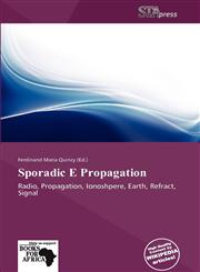 Sporadic E Propagation,6138715012,9786138715016