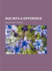 Rue with a difference,1154838145,9781154838145