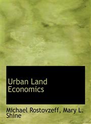 Urban Land Economics,1117965511,9781117965512