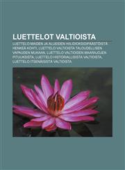 Luettelot valtioista Luettelo maiden ja alueiden hiilidioksidipäästöistä henkeä kohti, Luettelo valtioista taloudellisen vapauden mukaan,123208056X,9781232080565