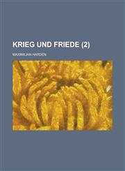 Krieg Und Friede (2),1153499002,9781153499002