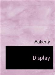 Display,1140051148,9781140051145