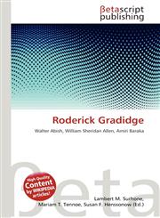 Roderick Gradidge,6137621006,9786137621004