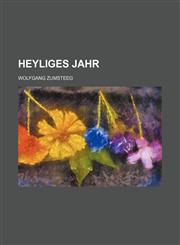 Heyliges Jahr,1236485971,9781236485977
