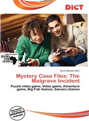 Mystery Case Files The Malgrave Incident,6200010609,9786200010605