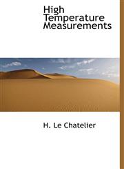 High Temperature Measurements,1117237974,9781117237978