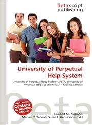 University of Perpetual Help System,6135332627,9786135332629