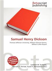 Samuel Henry Dickson,6135426249,9786135426243
