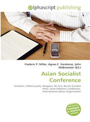 Asian Socialist Conference,6134180599,9786134180597