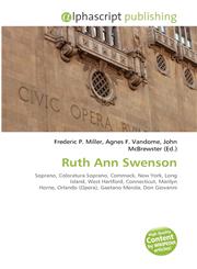 Ruth Ann Swenson,6133770732,9786133770737