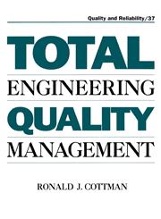 Total Engineering Quality Management,0824787404,9780824787400