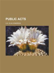 Public Acts Volume 33-34,1230075275,9781230075273