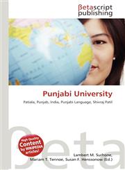 Punjabi University,6134873098,9786134873093
