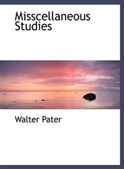 Misscellaneous Studies,1117975207,9781117975207