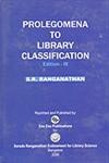 Prolegomena to Library Classification, Vol. 1 3rd Edition, Reprint,8170004691,9788170004691