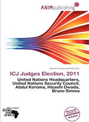 ICJ Judges Election, 2011,6139756154,9786139756155