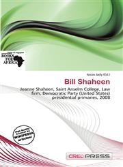 Bill Shaheen,6138269039,9786138269038