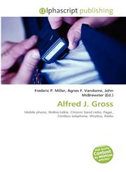 Alfred J. Gross,6134285102,9786134285100