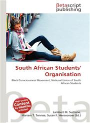 South African Students' Organisation,6134840114,9786134840118