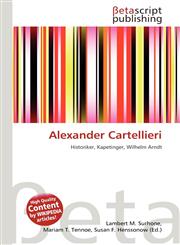Alexander Cartellieri,6134503061,9786134503068