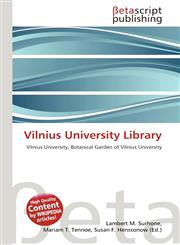 Vilnius University Library,6134450774,9786134450775