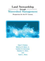 Land Stewardship through Watershed Management Perspectives for the 21st Century,0306466988,9780306466984