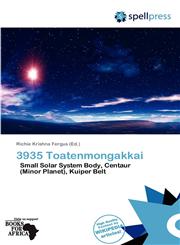 3935 Toatenmongakkai,6137870251,9786137870259