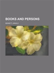 Books and Persons,1443206261,9781443206266