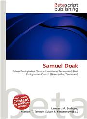 Samuel Doak,6135385887,9786135385885