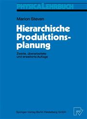 Hierarchische Produktionsplanung,3790807567,9783790807561
