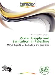 Water Supply and Sanitation in Palestine,6138592476,9786138592471