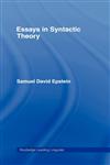 Essays in Syntactic Theory,0415192358,9780415192354