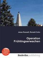 Operation Fruhlingserwachen,5511105740,9785511105741