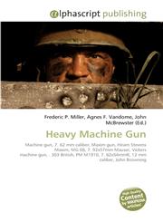 Heavy Machine Gun,6130244428,9786130244422