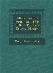 Miscellaneous Writings, 1833-1896,1287660762,9781287660767