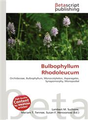 Bulbophyllum Rhodoleucum,6136305623,9786136305622