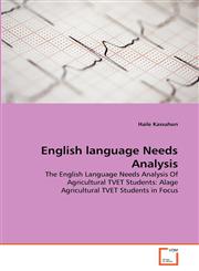 English language Needs Analysis,3639321502,9783639321500