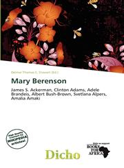 Mary Berenson,613734536X,9786137345368