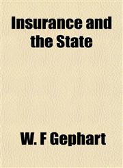 Insurance and the State,1152338404,9781152338401