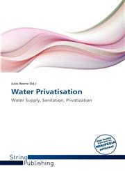 Water Privatisation,6137817415,9786137817414