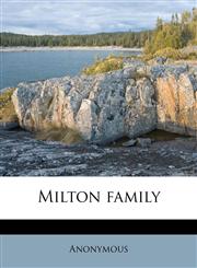 Milton family,117925094X,9781179250946