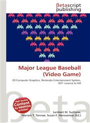 Major League Baseball (Video Game),613440778X,9786134407786