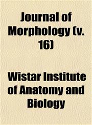 Journal of Morphology (v. 16),1153387654,9781153387651